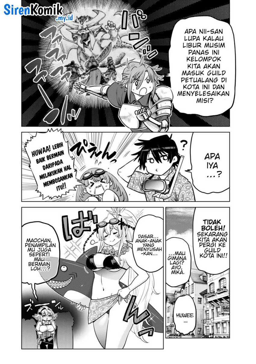 Ochikobore Datta Ani Ga Jitsuha Saikyou: Shijou Saikyou No Yuusha Wa Tensei-shi, Gakuen De Mujikaku Ni Musou Suru Chapter 35 - halaman 11