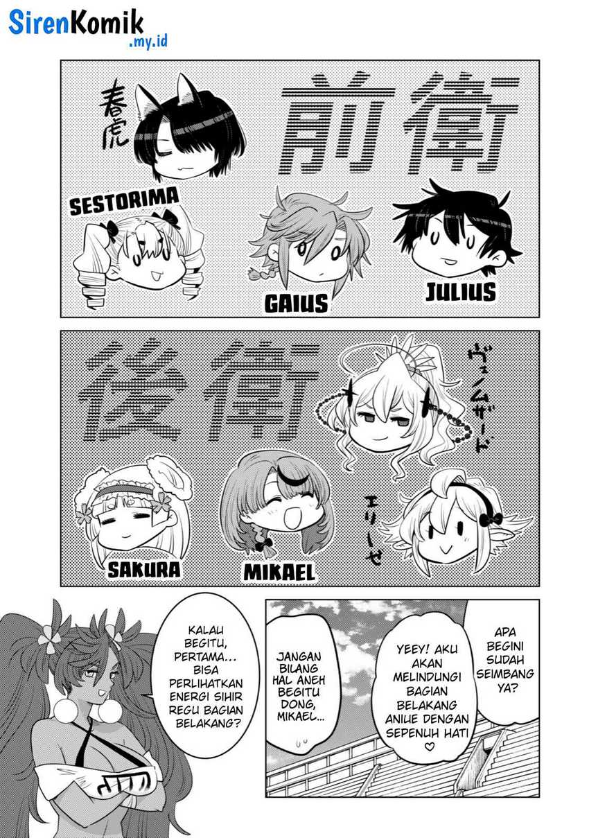 Ochikobore Datta Ani Ga Jitsuha Saikyou: Shijou Saikyou No Yuusha Wa Tensei-shi, Gakuen De Mujikaku Ni Musou Suru Chapter 35 - halaman 22