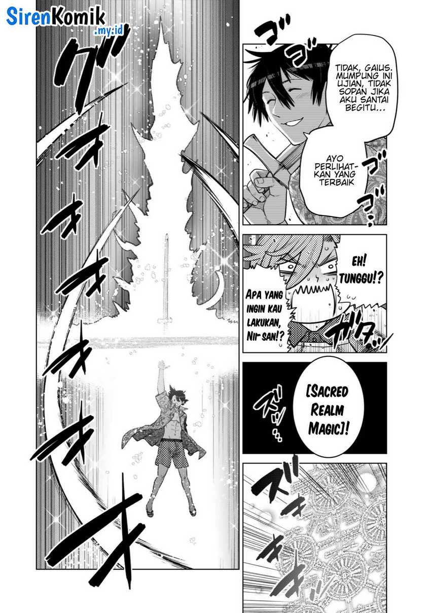 Ochikobore Datta Ani Ga Jitsuha Saikyou: Shijou Saikyou No Yuusha Wa Tensei-shi, Gakuen De Mujikaku Ni Musou Suru Chapter 35 - halaman 37