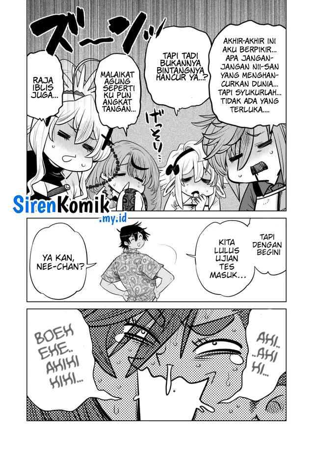 Ochikobore Datta Ani Ga Jitsuha Saikyou: Shijou Saikyou No Yuusha Wa Tensei-shi, Gakuen De Mujikaku Ni Musou Suru Chapter 35 - halaman 44