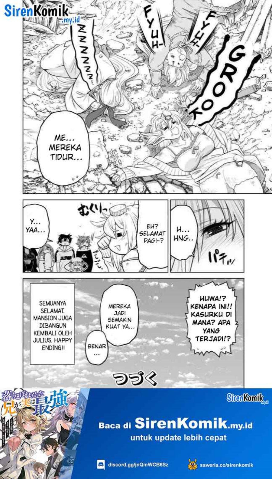 Ochikobore Datta Ani Ga Jitsuha Saikyou: Shijou Saikyou No Yuusha Wa Tensei-shi, Gakuen De Mujikaku Ni Musou Suru Chapter 36 - halaman 23