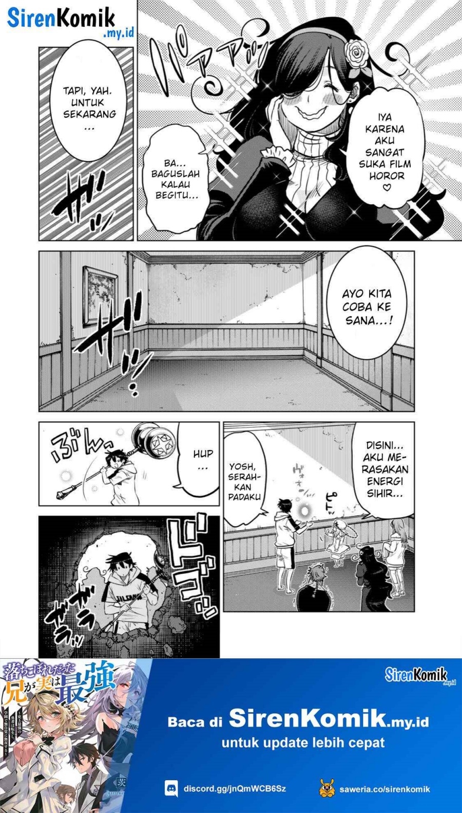Ochikobore Datta Ani Ga Jitsuha Saikyou: Shijou Saikyou No Yuusha Wa Tensei-shi, Gakuen De Mujikaku Ni Musou Suru Chapter 36 - halaman 4