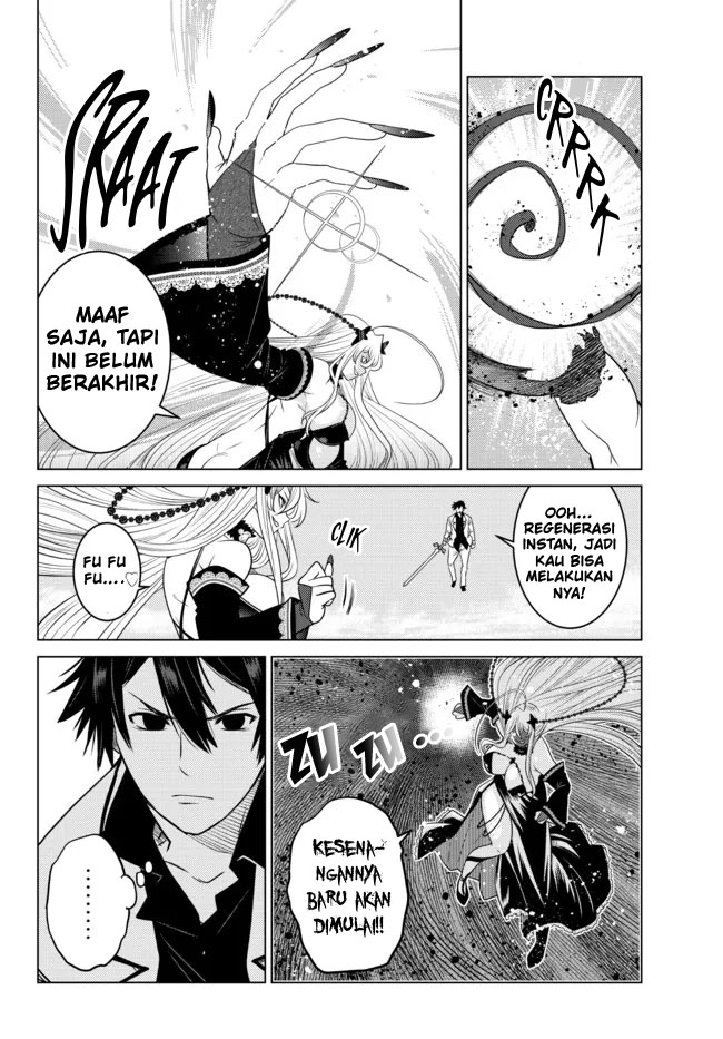 Ochikobore Datta Ani Ga Jitsuha Saikyou: Shijou Saikyou No Yuusha Wa Tensei-shi, Gakuen De Mujikaku Ni Musou Suru Chapter 4 - halaman 11