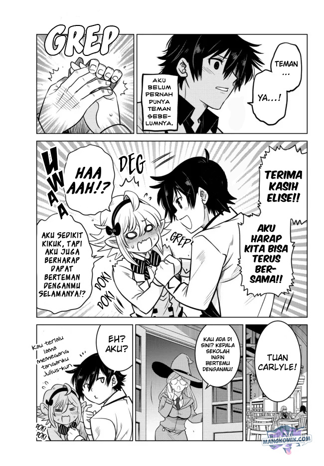 Ochikobore Datta Ani Ga Jitsuha Saikyou: Shijou Saikyou No Yuusha Wa Tensei-shi, Gakuen De Mujikaku Ni Musou Suru Chapter 5 - halaman 24