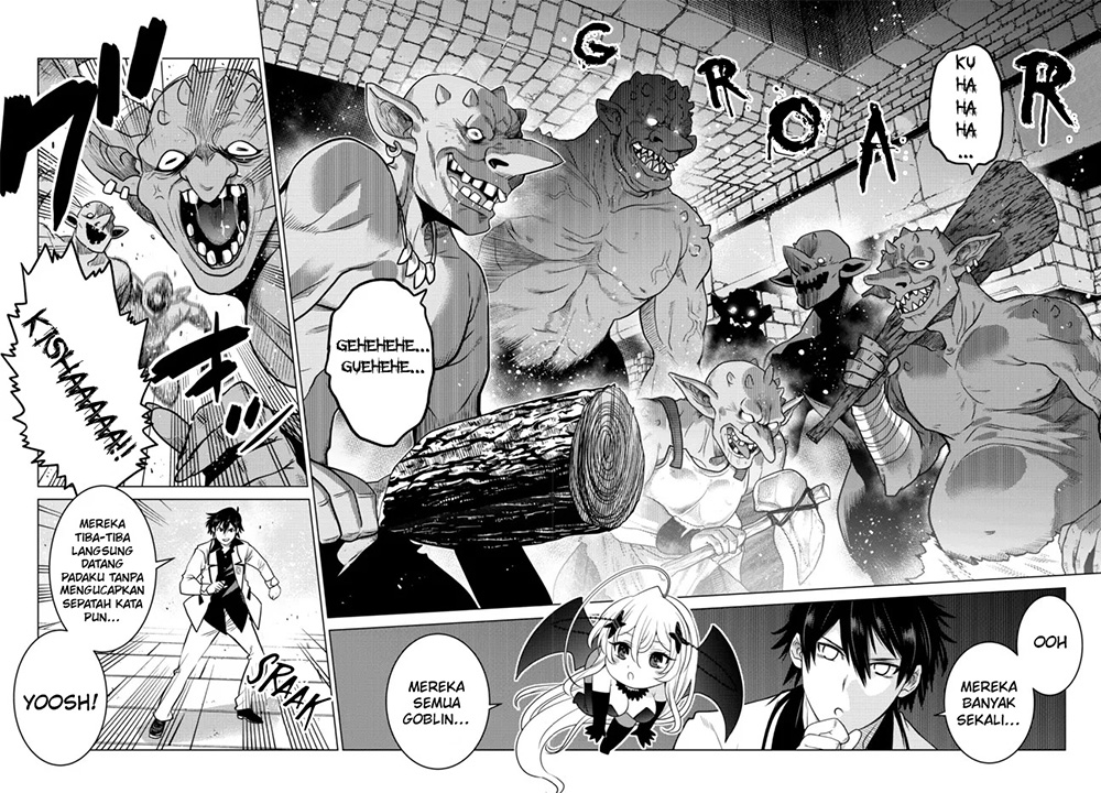 Ochikobore Datta Ani Ga Jitsuha Saikyou: Shijou Saikyou No Yuusha Wa Tensei-shi, Gakuen De Mujikaku Ni Musou Suru Chapter 5 - halaman 38
