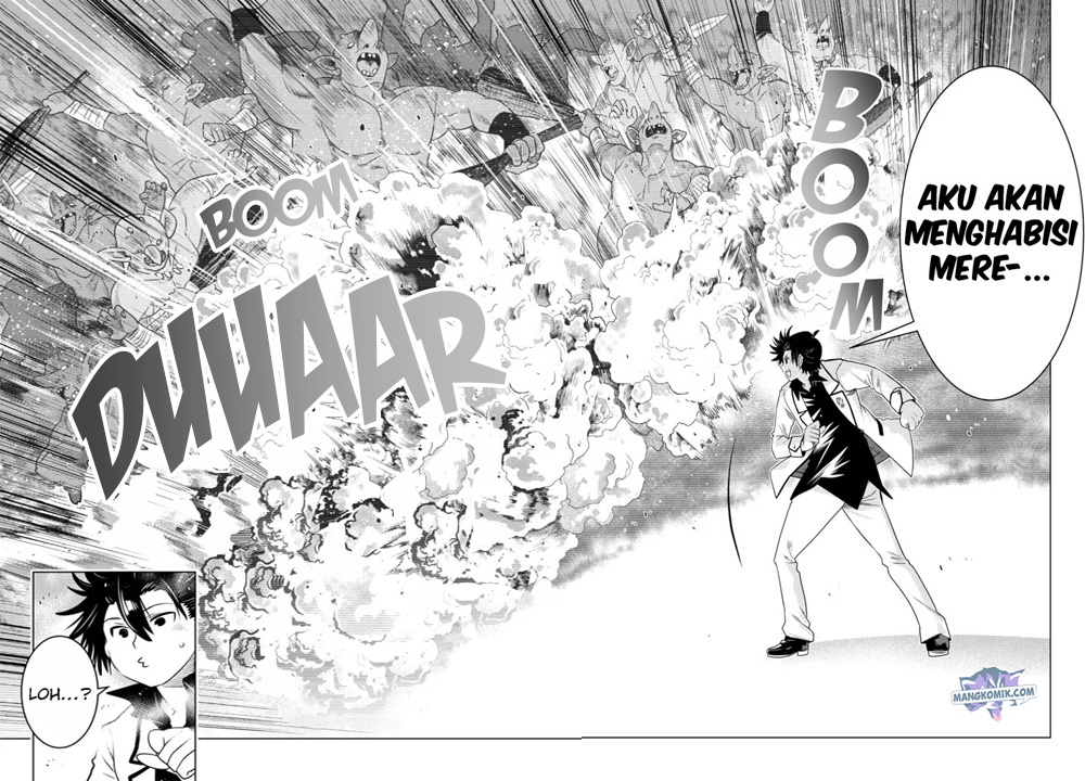 Ochikobore Datta Ani Ga Jitsuha Saikyou: Shijou Saikyou No Yuusha Wa Tensei-shi, Gakuen De Mujikaku Ni Musou Suru Chapter 5 - halaman 39