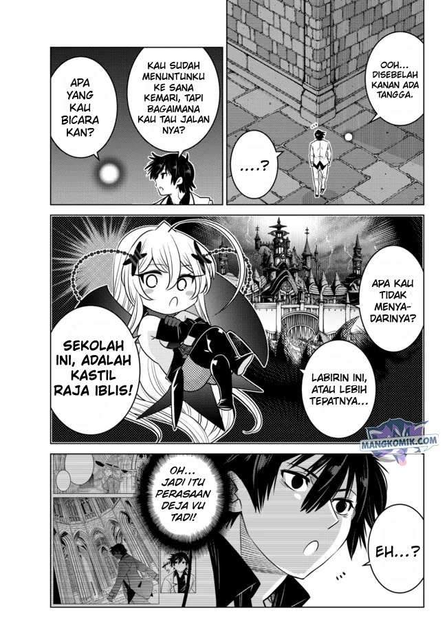 Ochikobore Datta Ani Ga Jitsuha Saikyou: Shijou Saikyou No Yuusha Wa Tensei-shi, Gakuen De Mujikaku Ni Musou Suru Chapter 5 - halaman 45