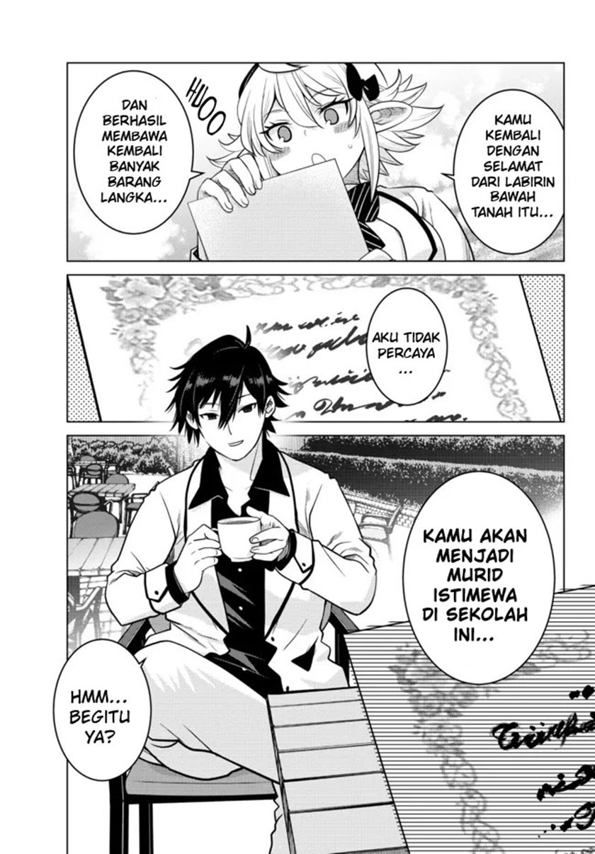 Ochikobore Datta Ani Ga Jitsuha Saikyou: Shijou Saikyou No Yuusha Wa Tensei-shi, Gakuen De Mujikaku Ni Musou Suru Chapter 6 - halaman 19