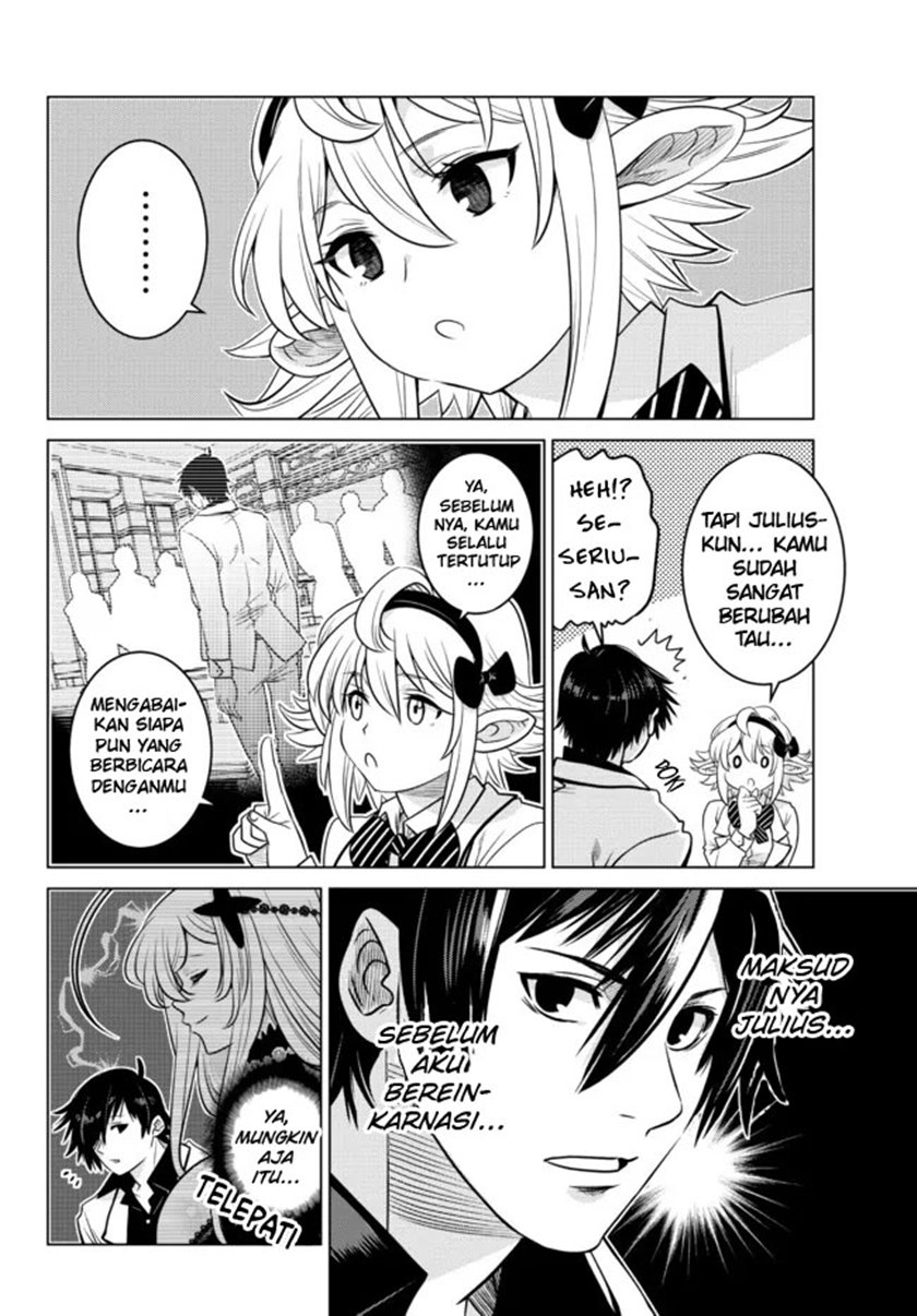 Ochikobore Datta Ani Ga Jitsuha Saikyou: Shijou Saikyou No Yuusha Wa Tensei-shi, Gakuen De Mujikaku Ni Musou Suru Chapter 6 - halaman 22