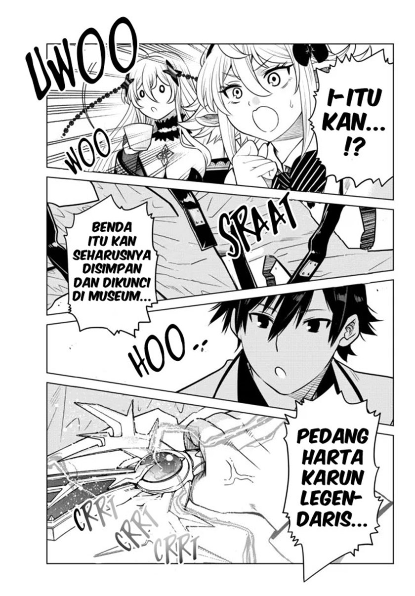 Ochikobore Datta Ani Ga Jitsuha Saikyou: Shijou Saikyou No Yuusha Wa Tensei-shi, Gakuen De Mujikaku Ni Musou Suru Chapter 6 - halaman 33