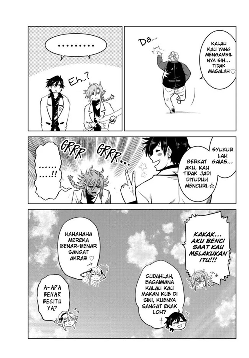 Ochikobore Datta Ani Ga Jitsuha Saikyou: Shijou Saikyou No Yuusha Wa Tensei-shi, Gakuen De Mujikaku Ni Musou Suru Chapter 6 - halaman 43