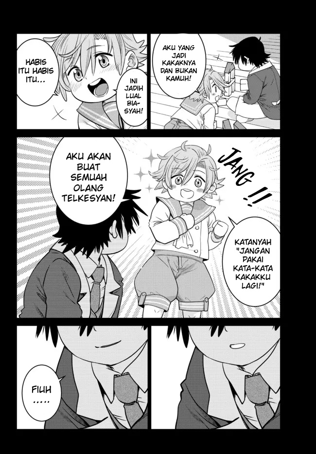 Ochikobore Datta Ani Ga Jitsuha Saikyou: Shijou Saikyou No Yuusha Wa Tensei-shi, Gakuen De Mujikaku Ni Musou Suru Chapter 7 - halaman 15