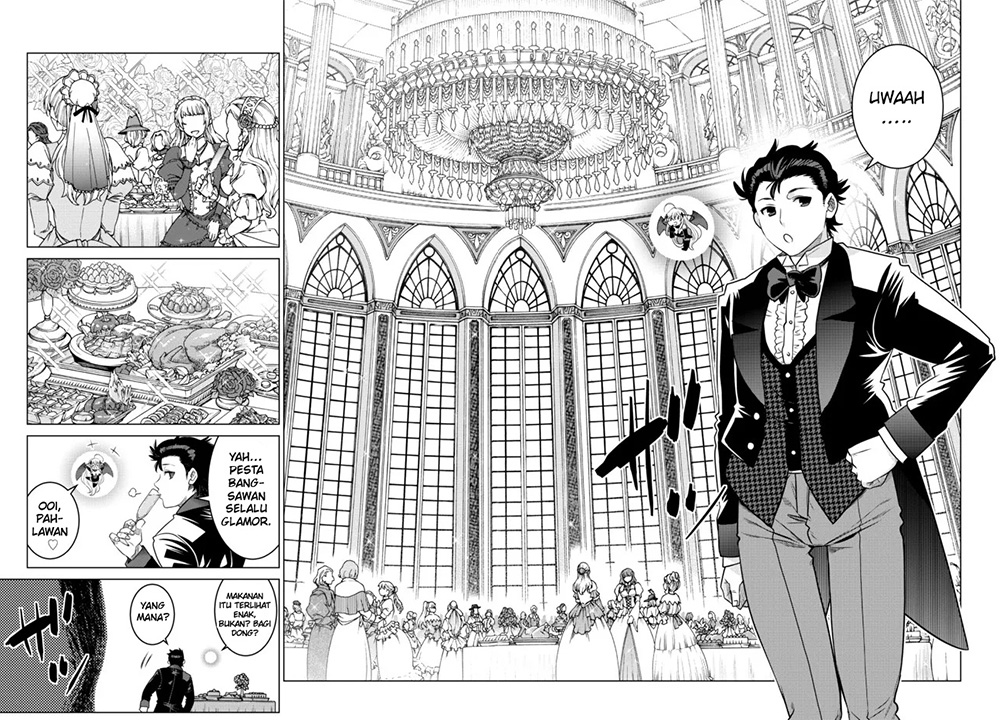 Ochikobore Datta Ani Ga Jitsuha Saikyou: Shijou Saikyou No Yuusha Wa Tensei-shi, Gakuen De Mujikaku Ni Musou Suru Chapter 8 - halaman 42