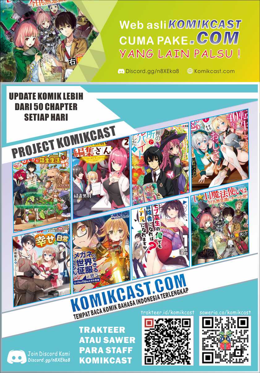 Ochikobore Mahou Tsukai Wa, Kyou Mo Muishiki Ni Cheat Wo Tsukau Chapter 1 - halaman 35