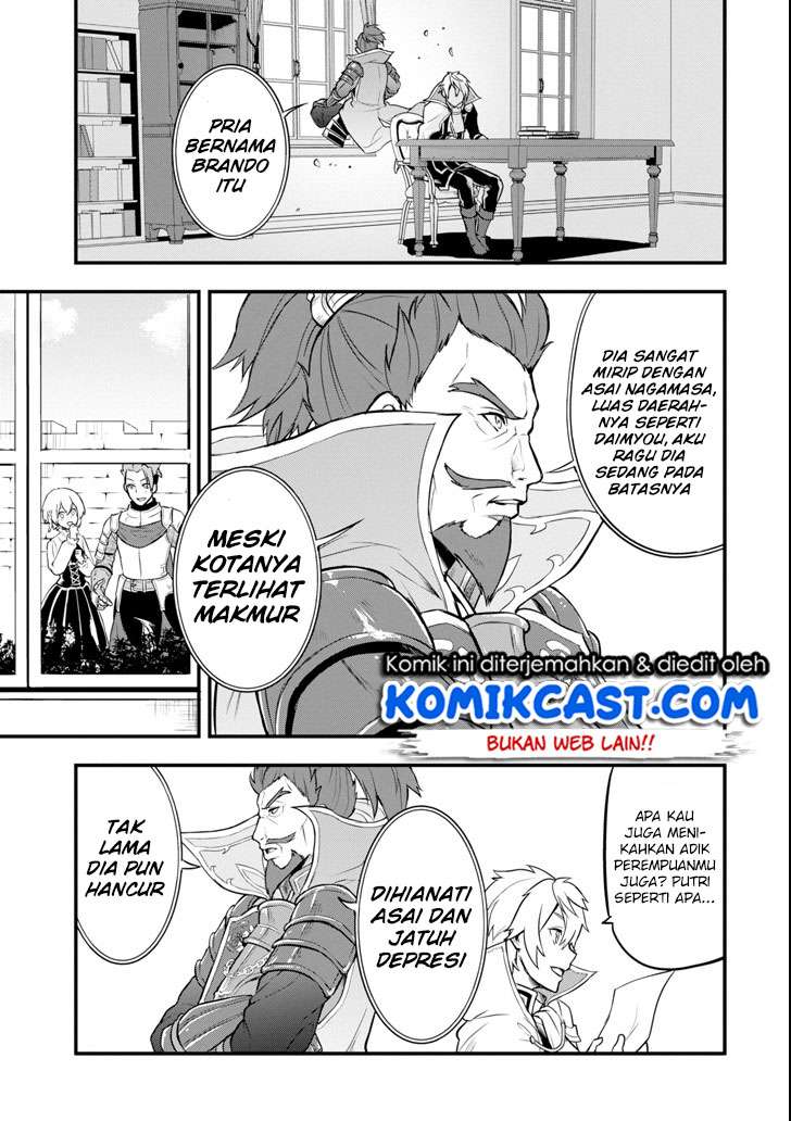 Oda Nobunaga to Iu Nazo no Shokugyo ga Mahou Kenshi yori Cheat Dattanode, Oukoku wo Tsukuru Koto ni Chapter 11 - halaman 22