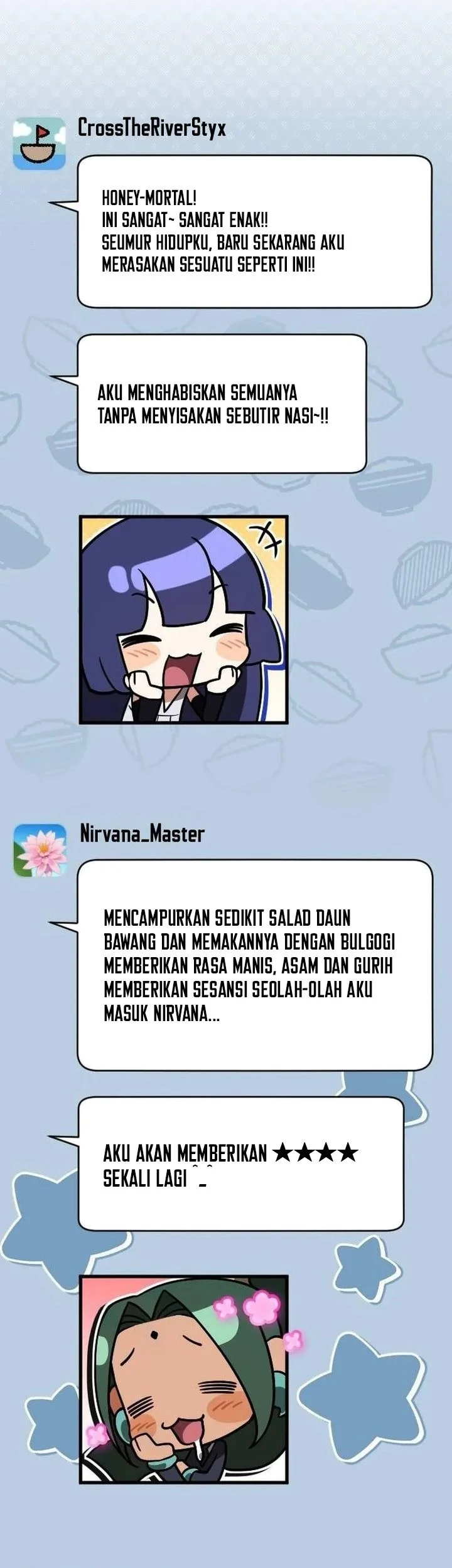 Offering Kimchi Cup Noodles to the Gods' Group Chat Chapter 5 - halaman 7
