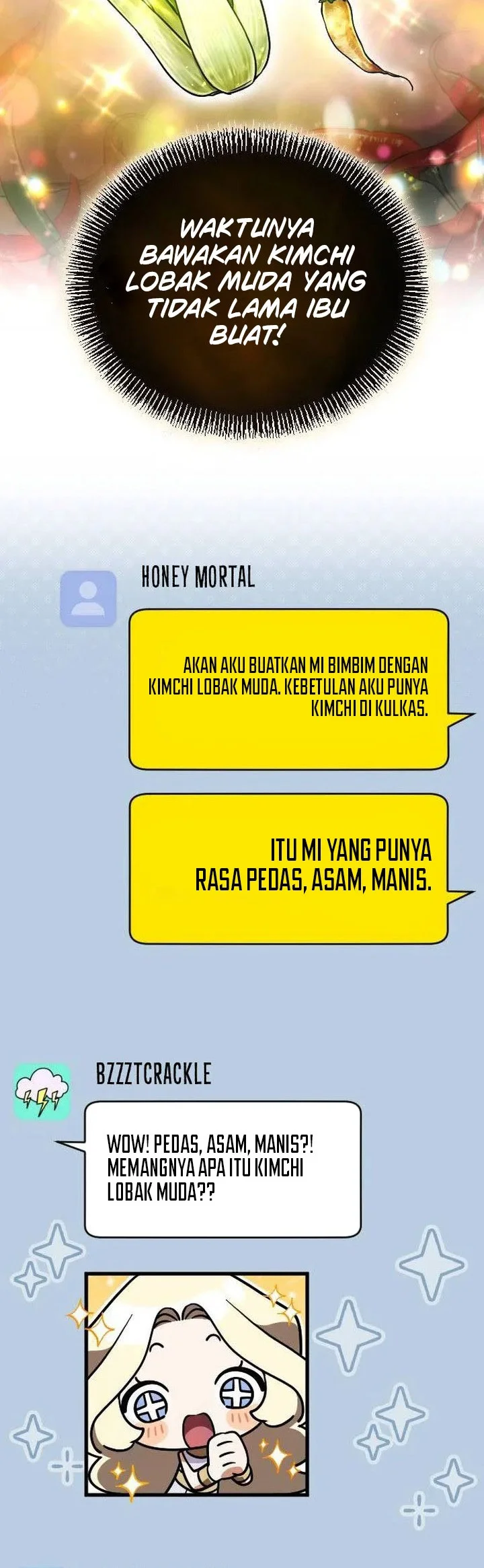 Offering Kimchi Cup Noodles to the Gods' Group Chat Chapter 6 - halaman 4