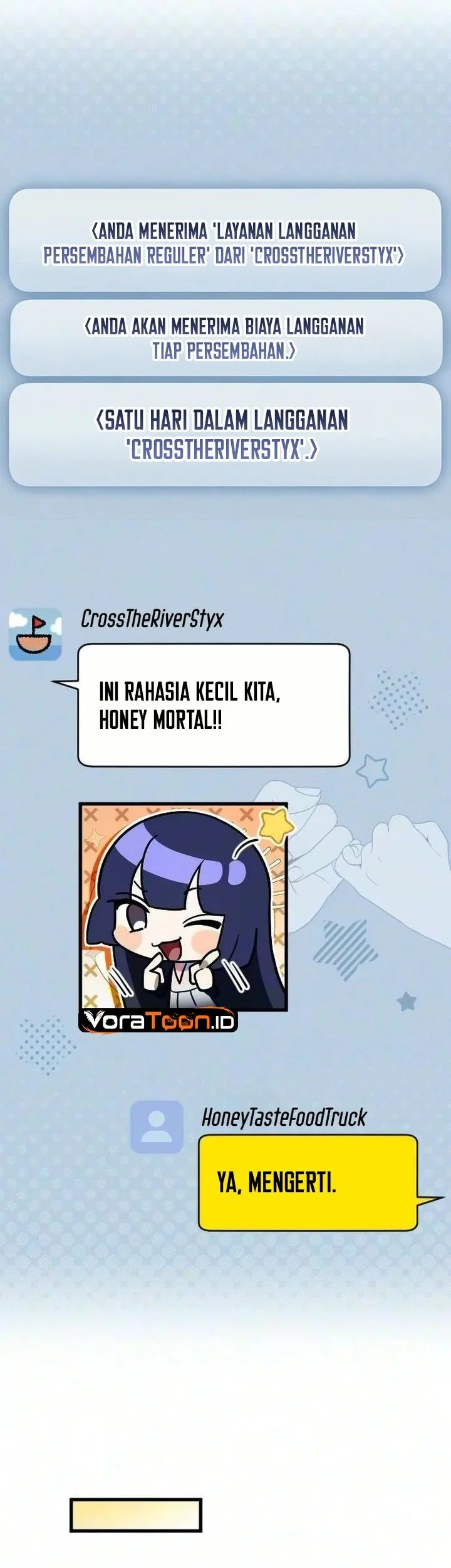 Offering Kimchi Cup Noodles to the Gods' Group Chat Chapter 7 - halaman 7