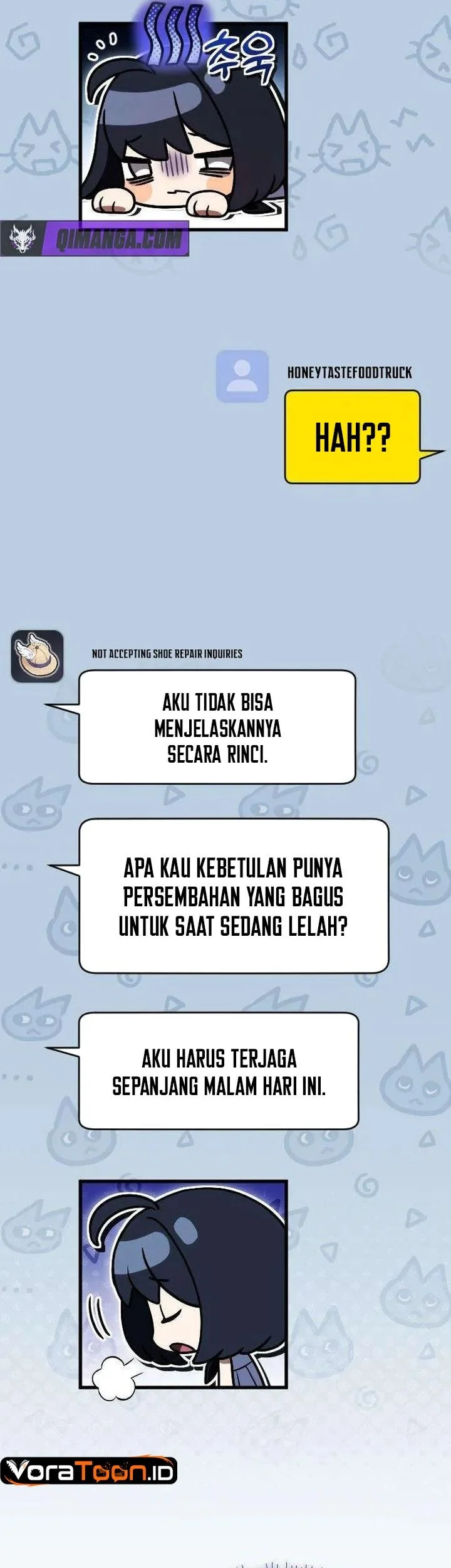 Offering Kimchi Cup Noodles to the Gods' Group Chat Chapter 8 - halaman 10