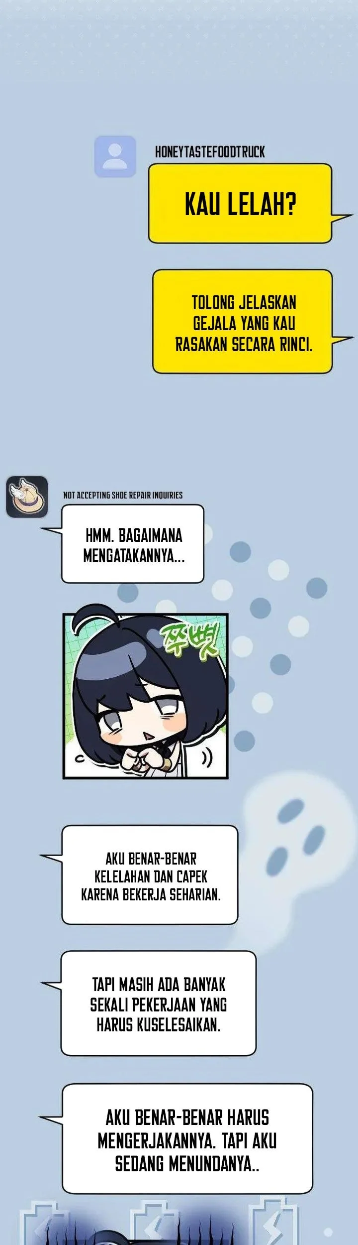 Offering Kimchi Cup Noodles to the Gods' Group Chat Chapter 8 - halaman 12