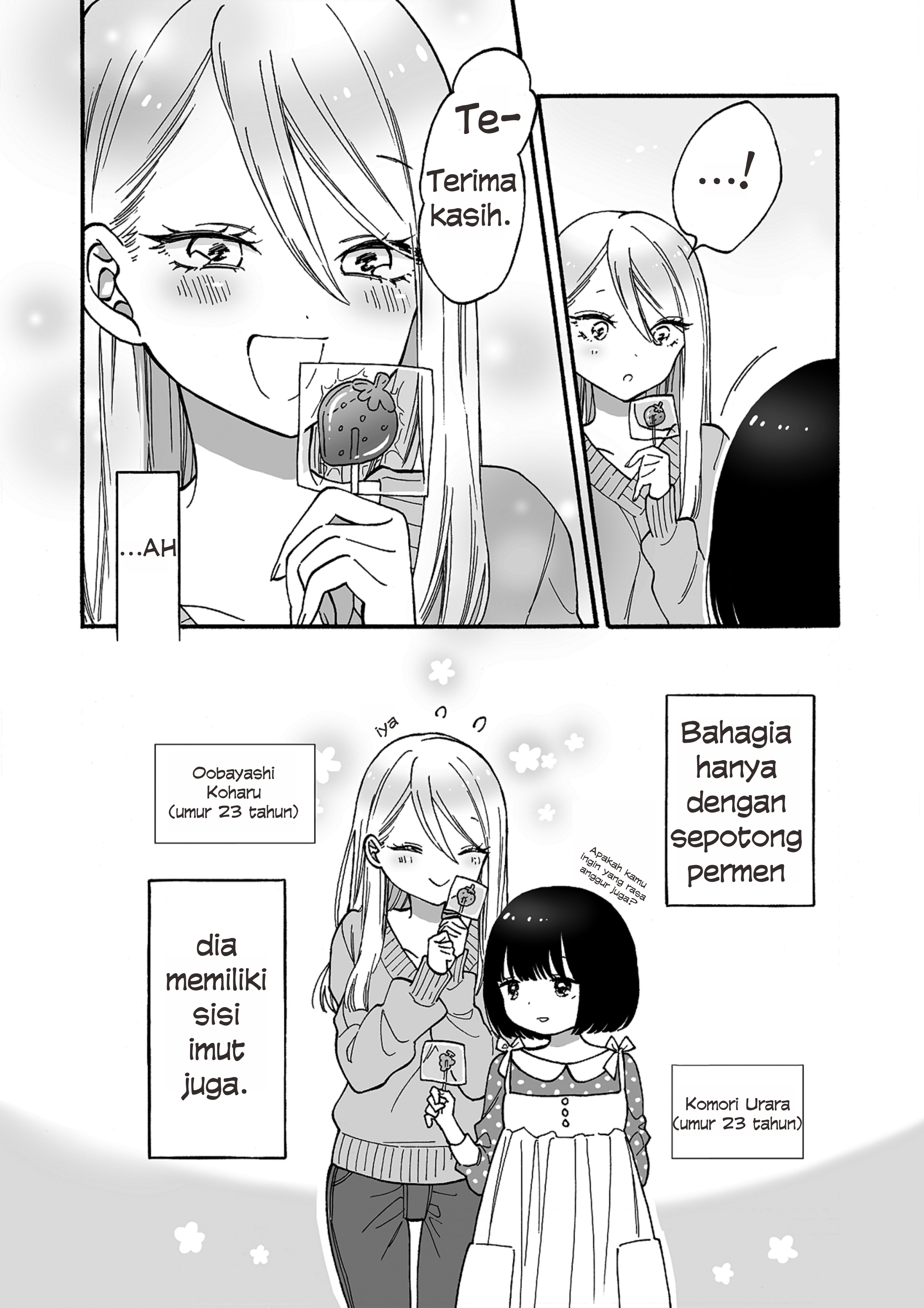 Office Lady Who's Bad With Kids and a Quiet Grade Schooler Chapter 0 - halaman 2