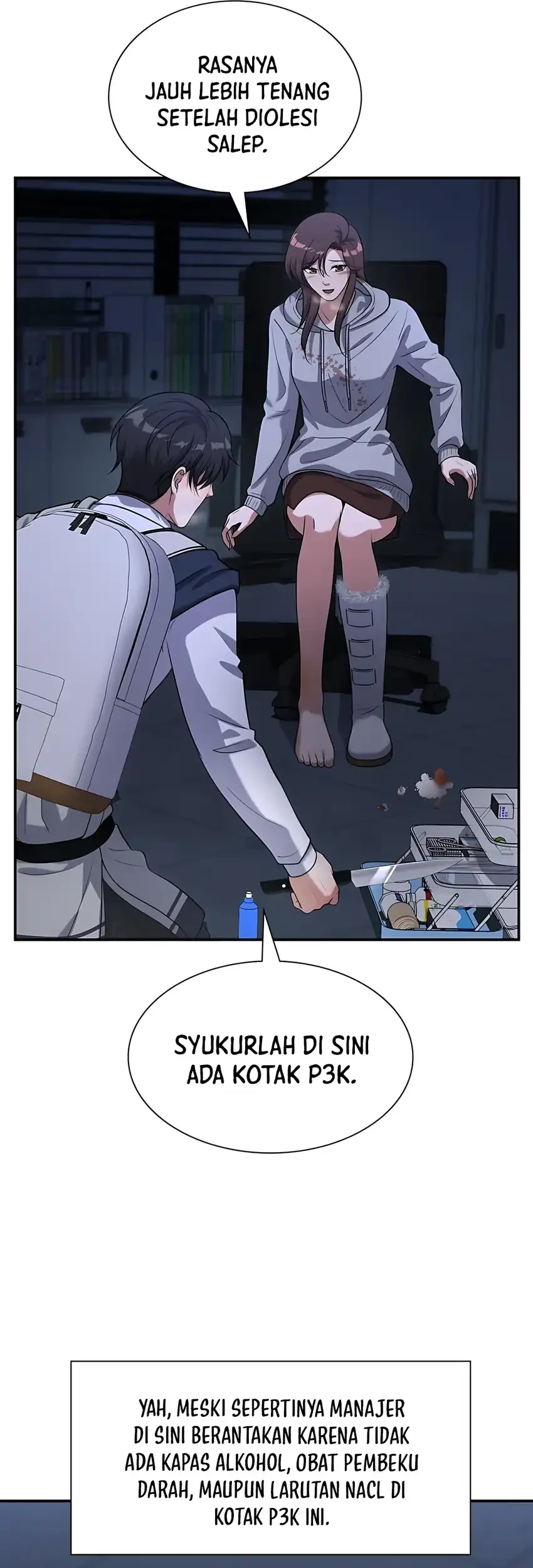 Office Worker in the Ice Age Apocalypse Chapter 17 - halaman 80