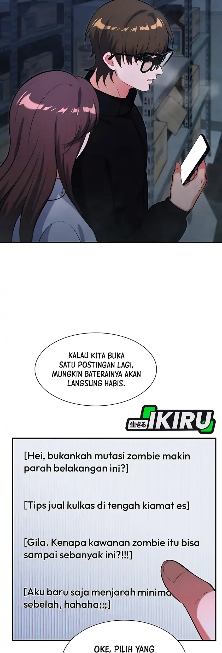 Office Worker in the Ice Age Apocalypse Chapter 25 - halaman 51