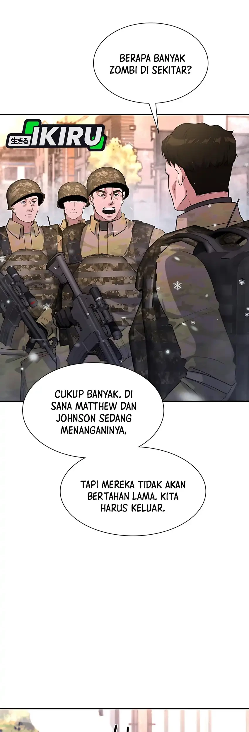Office Worker in the Ice Age Apocalypse Chapter 28 - halaman 79