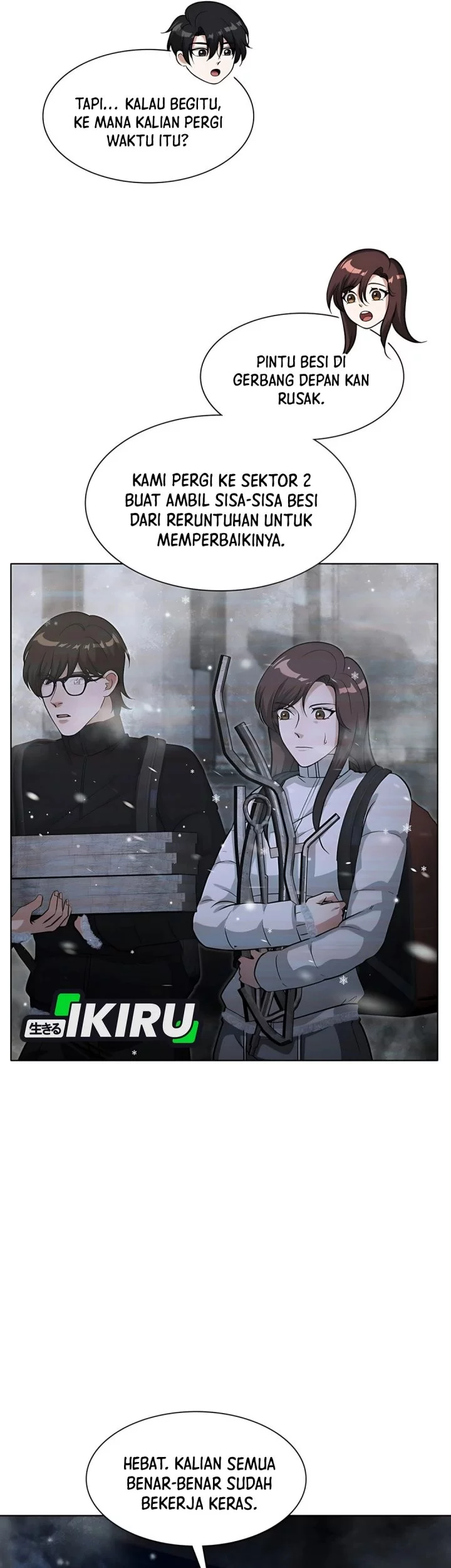 Office Worker in the Ice Age Apocalypse Chapter 30 - halaman 22