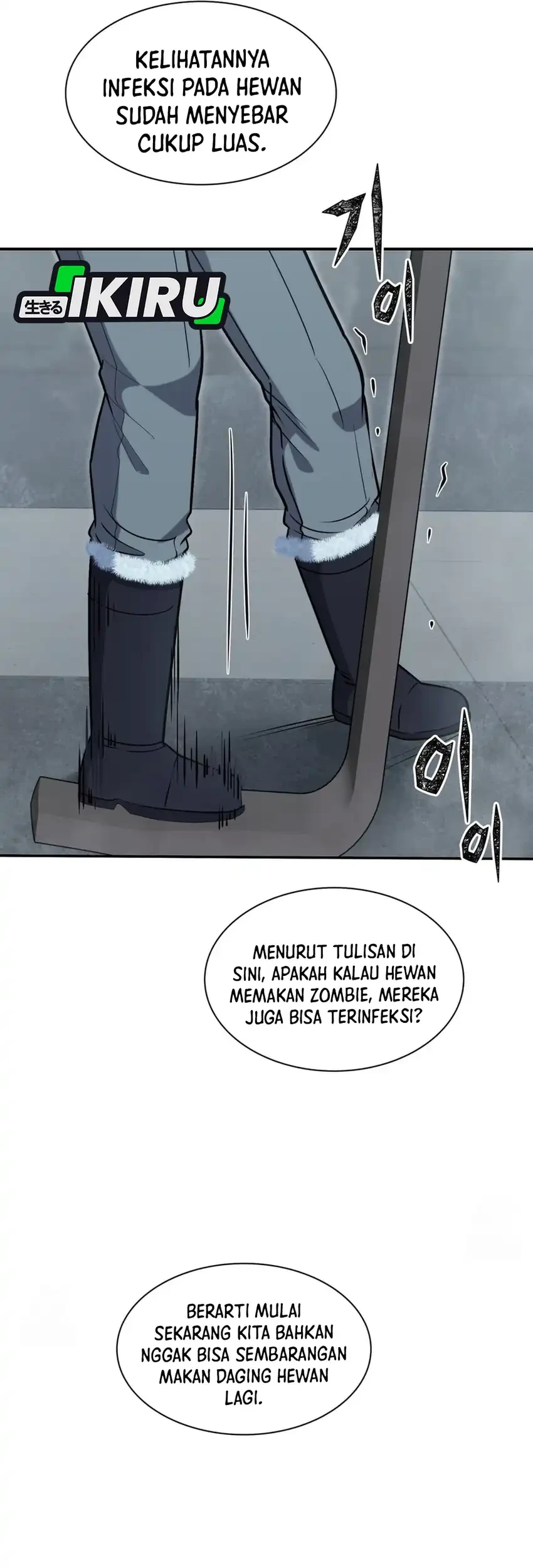 Office Worker in the Ice Age Apocalypse Chapter 34 - halaman 79