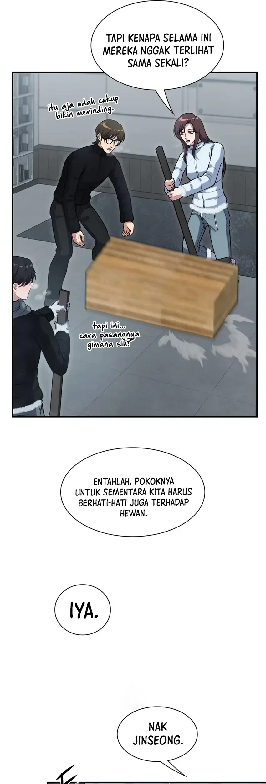 Office Worker in the Ice Age Apocalypse Chapter 34 - halaman 83