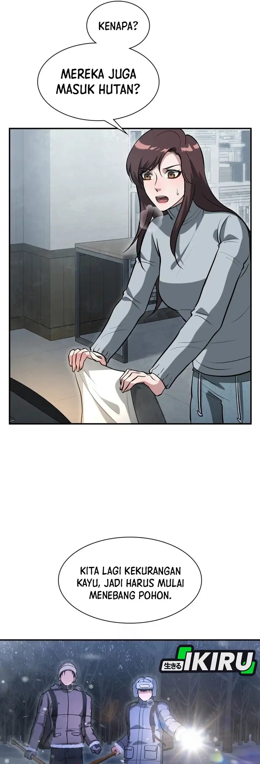 Office Worker in the Ice Age Apocalypse Chapter 35 - halaman 59