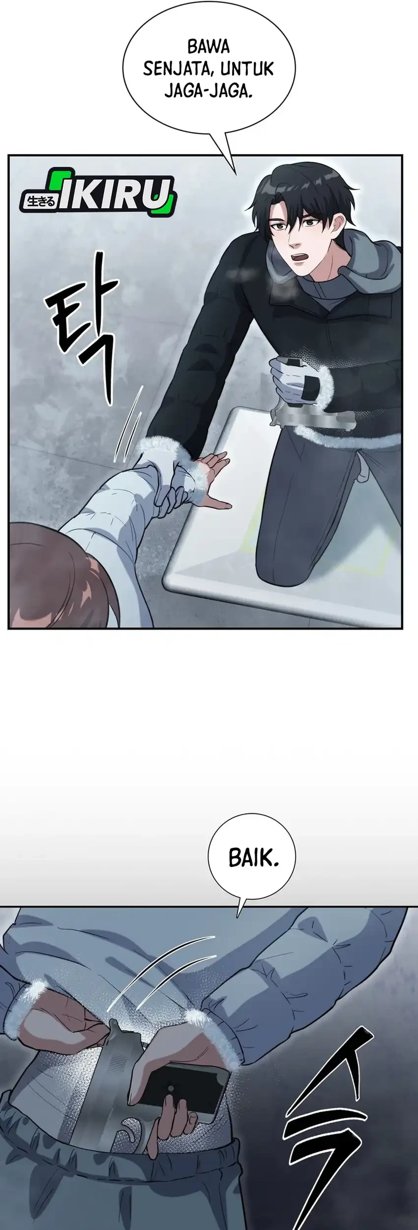 Office Worker in the Ice Age Apocalypse Chapter 38 - halaman 78