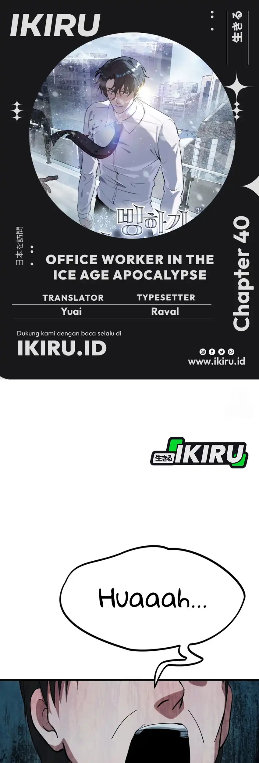 Office Worker in the Ice Age Apocalypse Chapter 40 - halaman 1