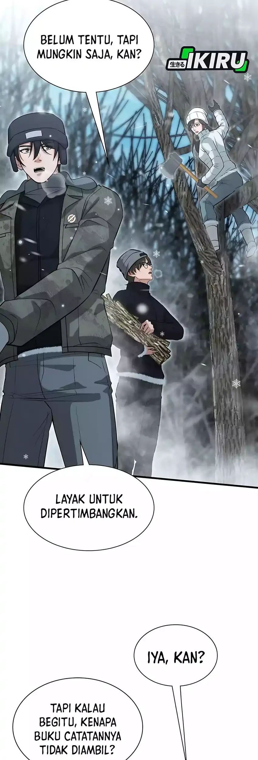 Office Worker in the Ice Age Apocalypse Chapter 44 - halaman 33