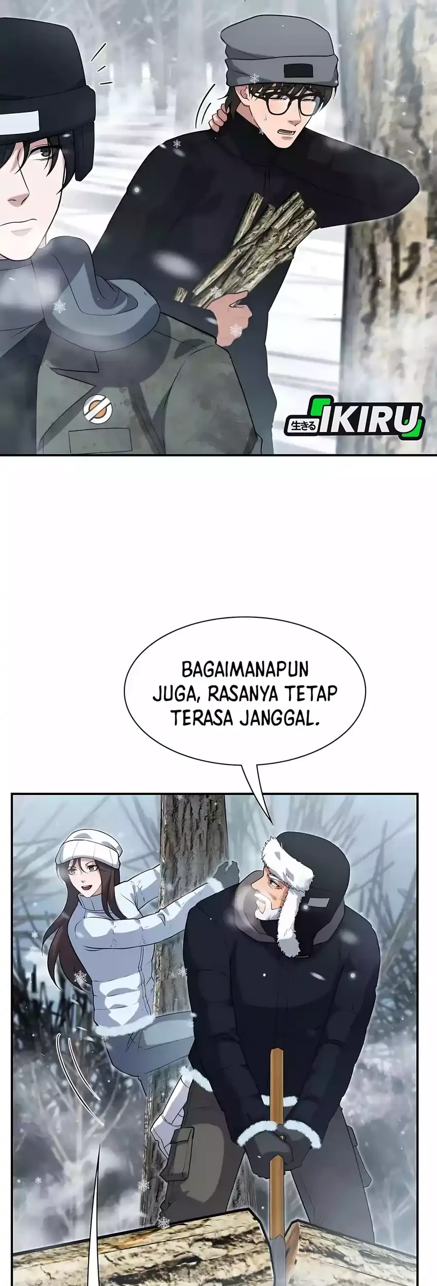 Office Worker in the Ice Age Apocalypse Chapter 44 - halaman 35