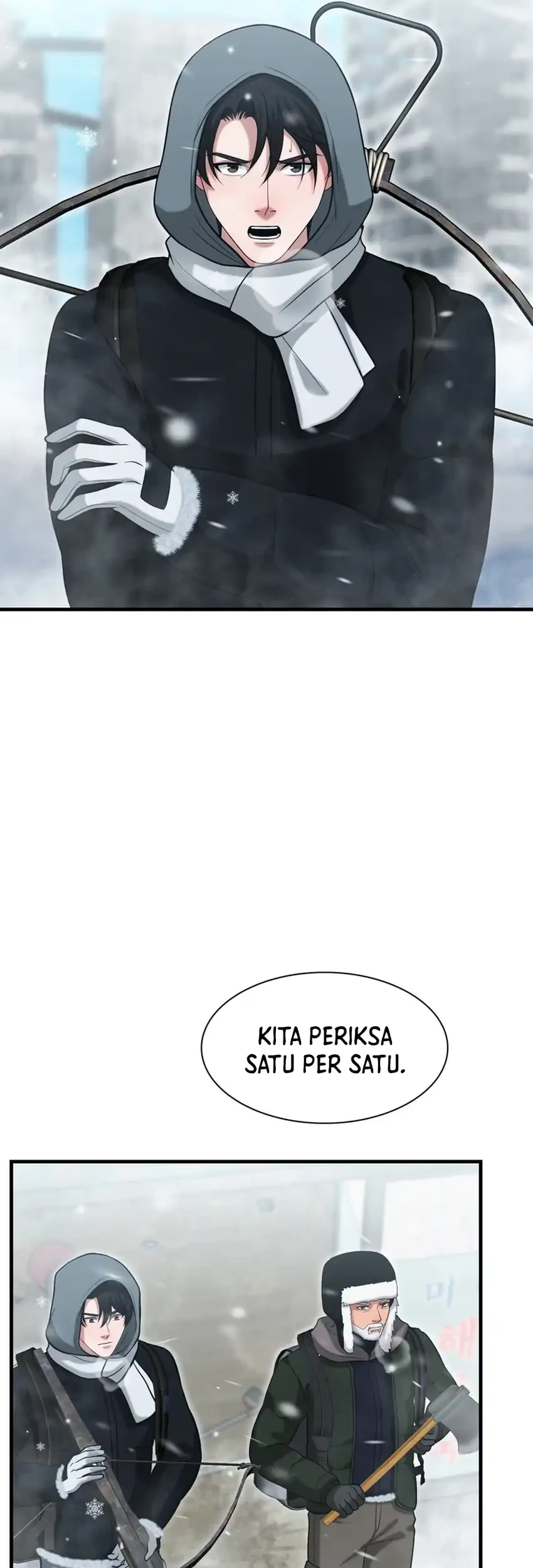 Office Worker in the Ice Age Apocalypse Chapter 47 - halaman 55