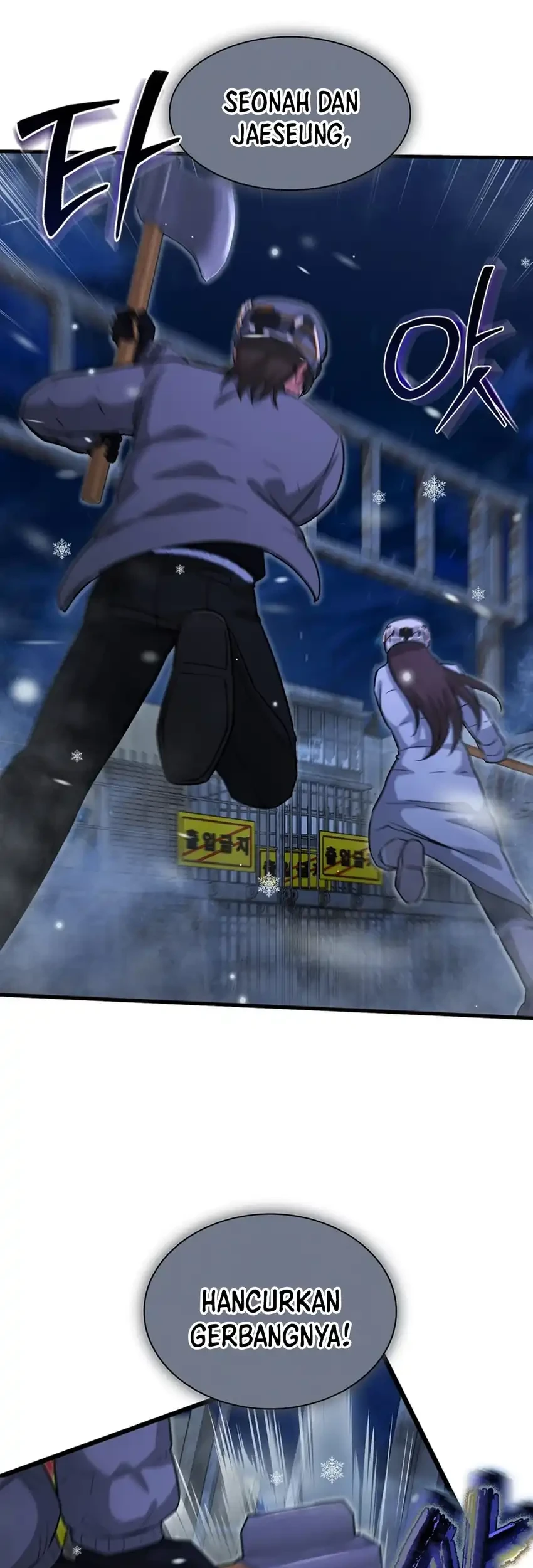 Office Worker in the Ice Age Apocalypse Chapter 48 - halaman 9