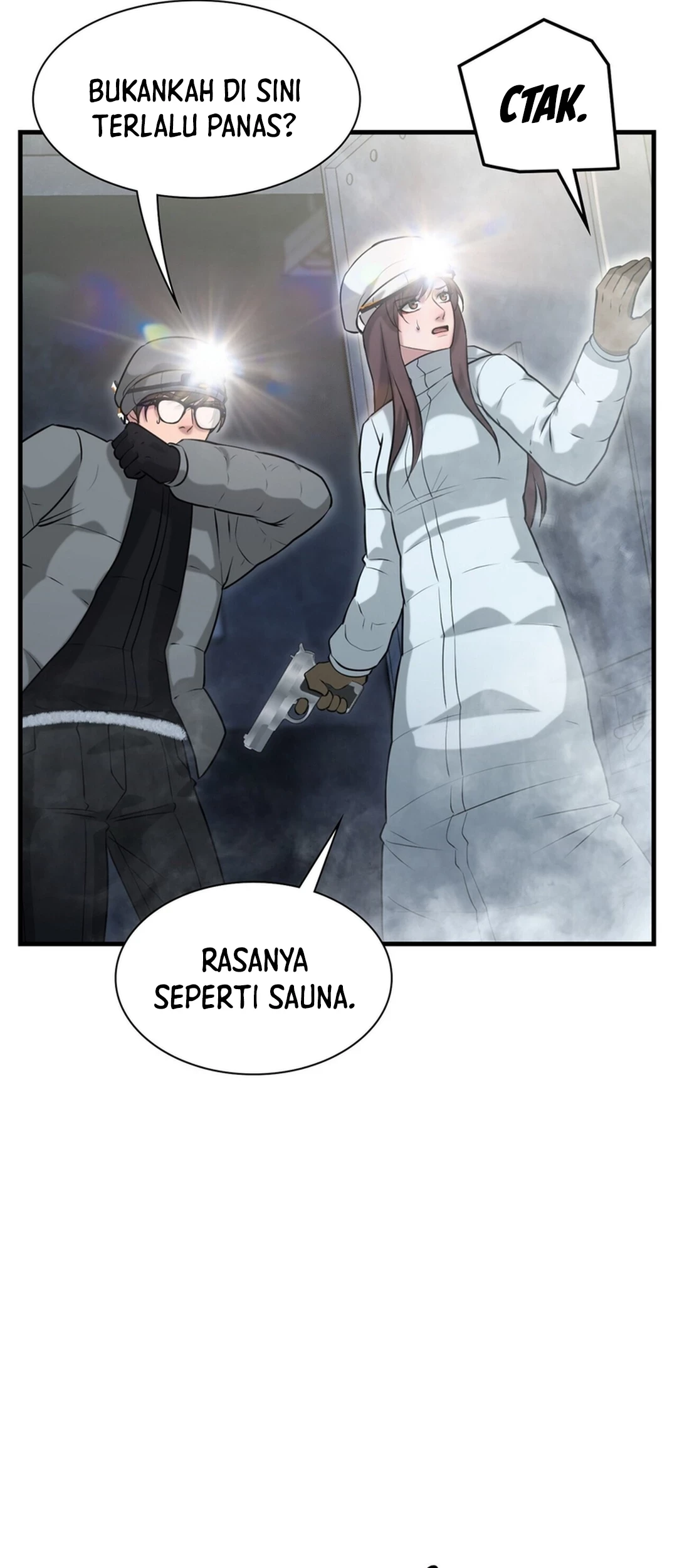 Office Worker in the Ice Age Apocalypse Chapter 49 - halaman 45