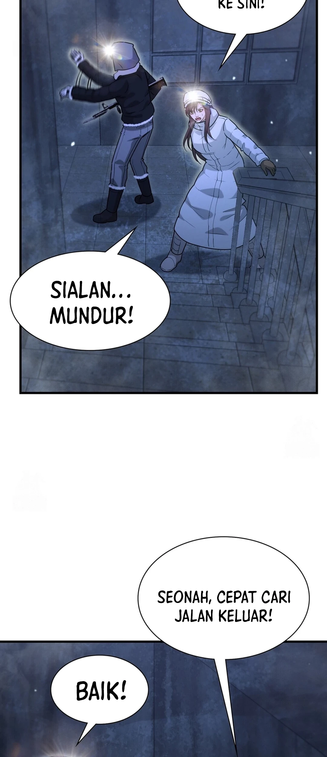 Office Worker in the Ice Age Apocalypse Chapter 49 - halaman 56