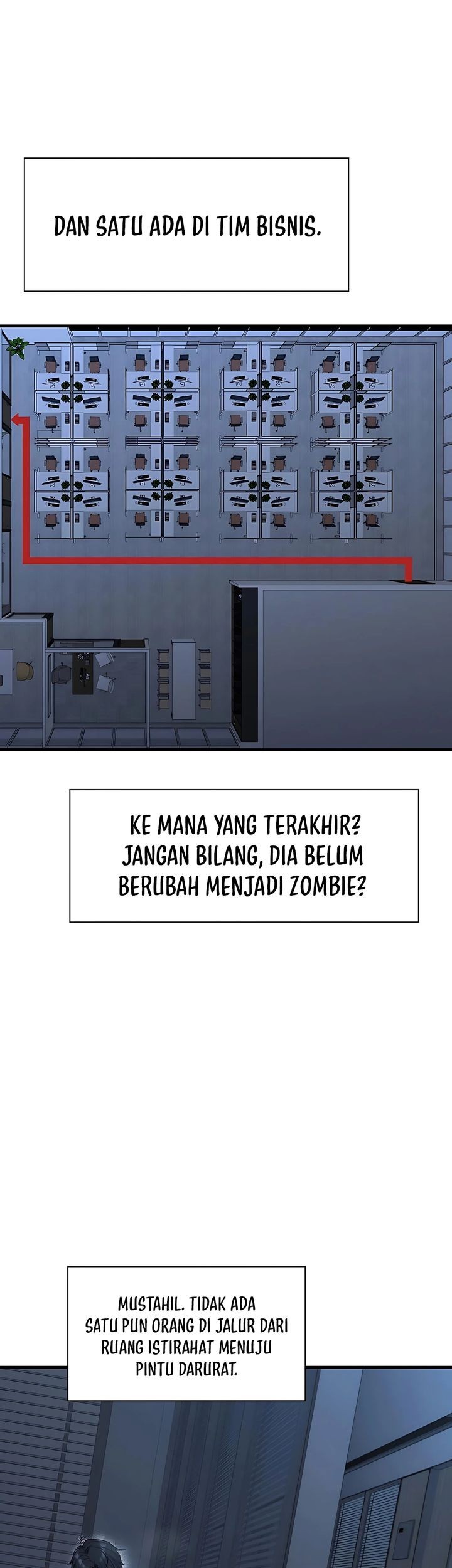 Office Worker in the Ice Age Apocalypse Chapter 5 - halaman 54