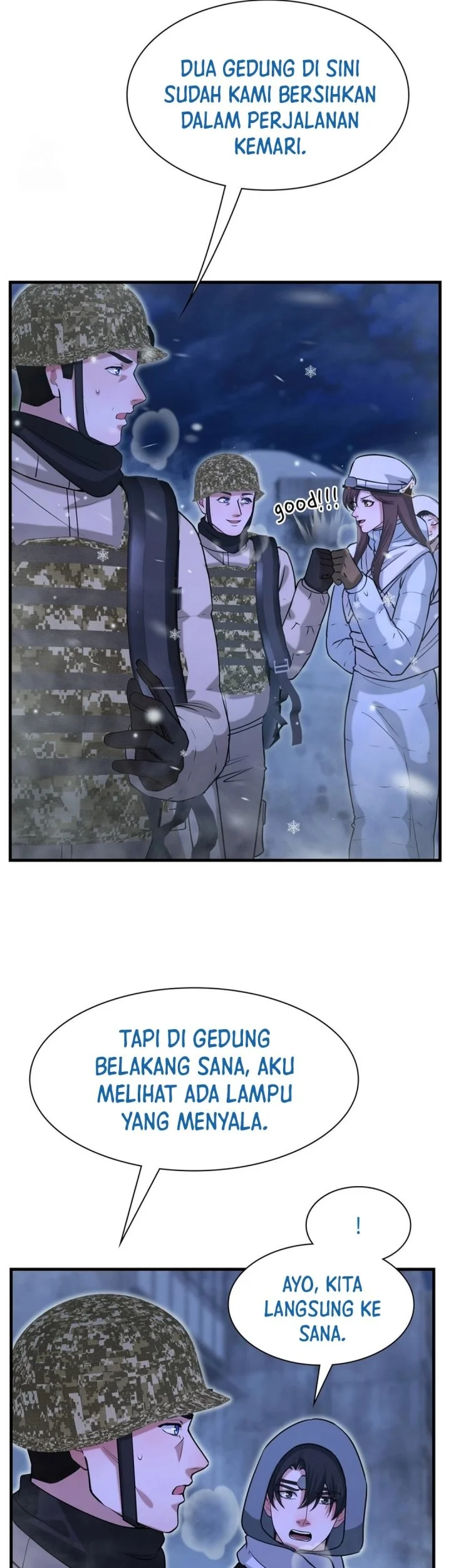 Office Worker in the Ice Age Apocalypse Chapter 50 - halaman 19