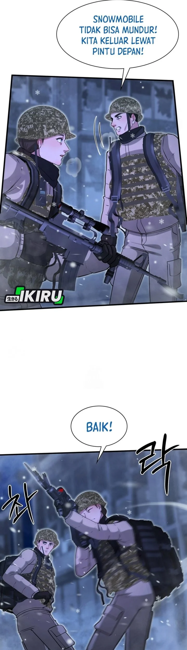 Office Worker in the Ice Age Apocalypse Chapter 50 - halaman 30