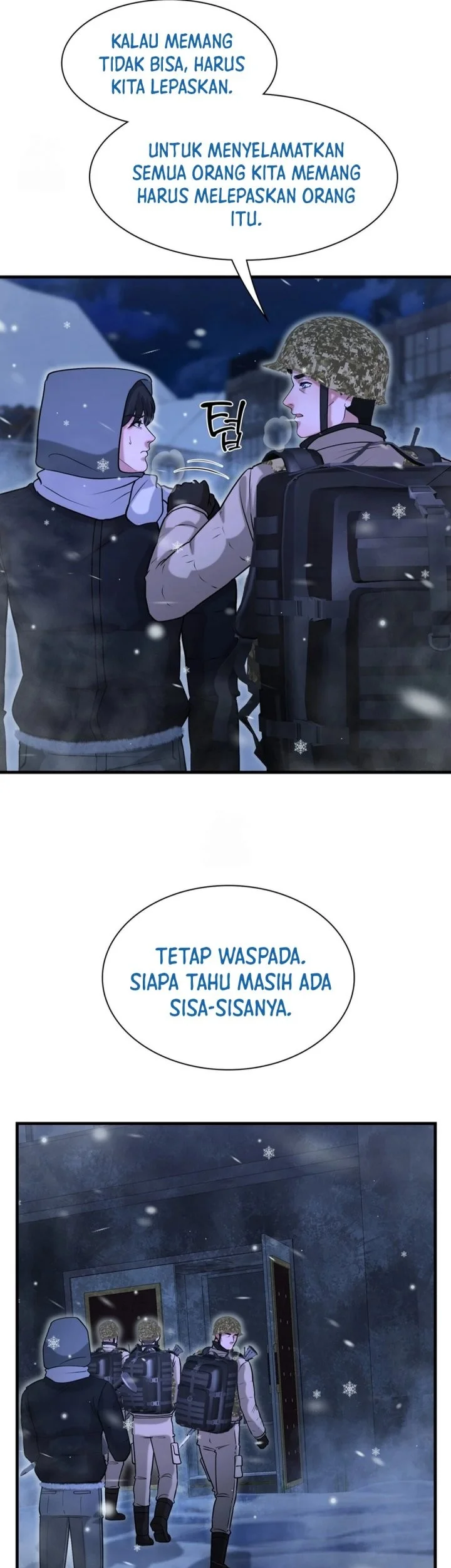Office Worker in the Ice Age Apocalypse Chapter 50 - halaman 42