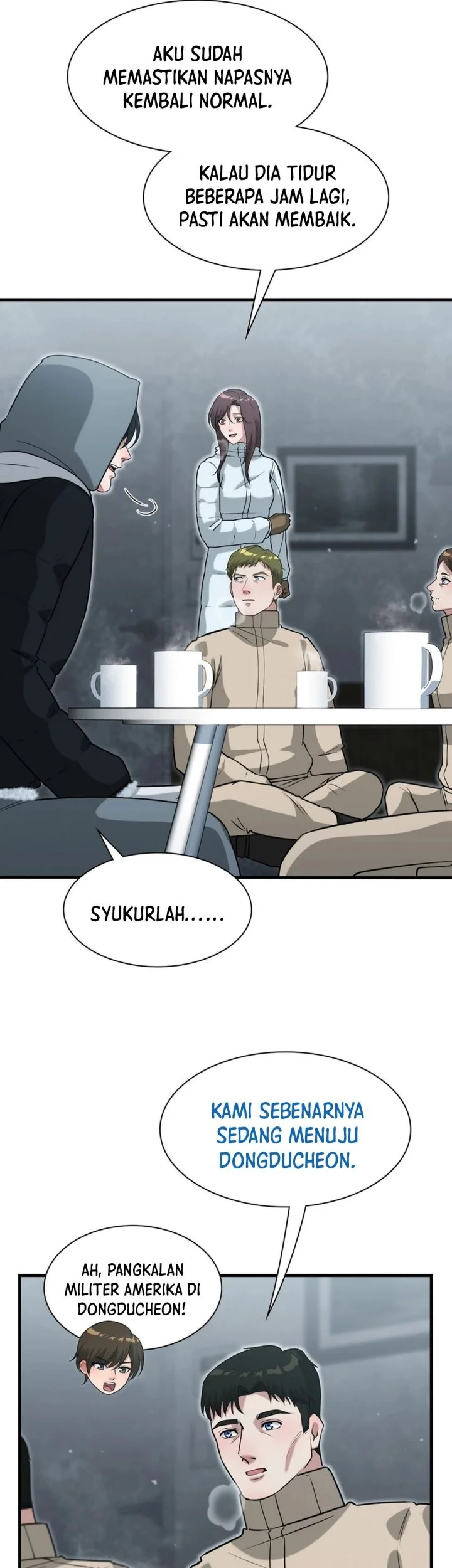 Office Worker in the Ice Age Apocalypse Chapter 50 - halaman 55