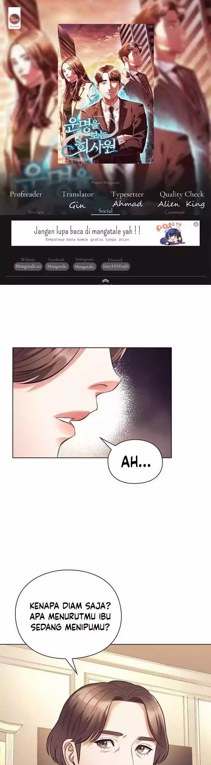 Office Worker Who Sees Fate Chapter 10 - halaman 1
