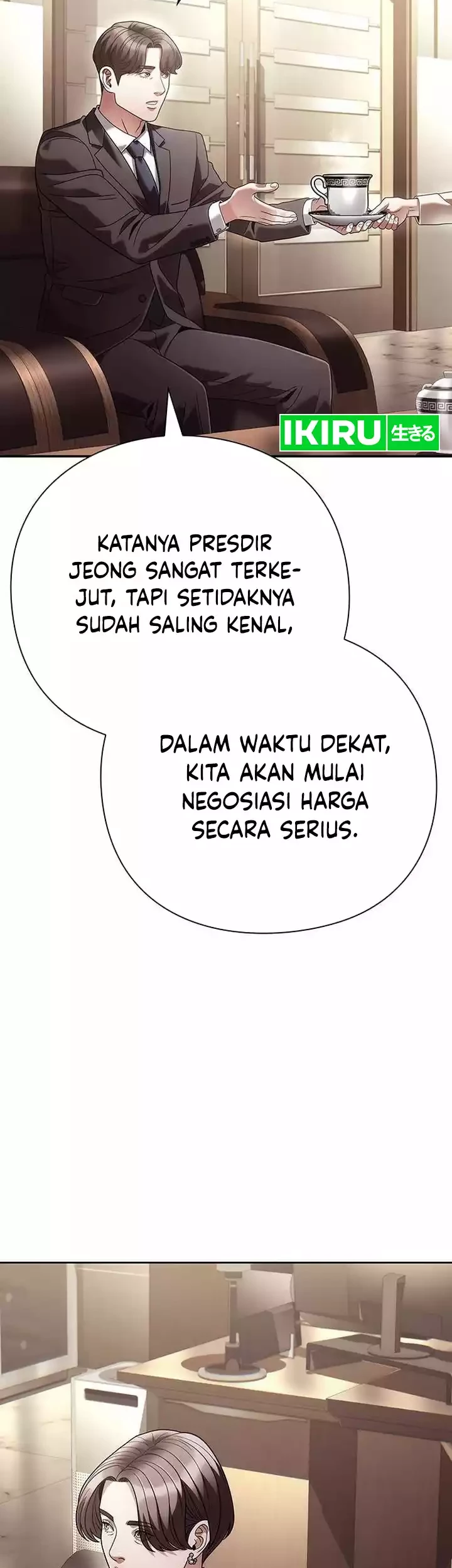 Office Worker Who Sees Fate Chapter 100 - halaman 12