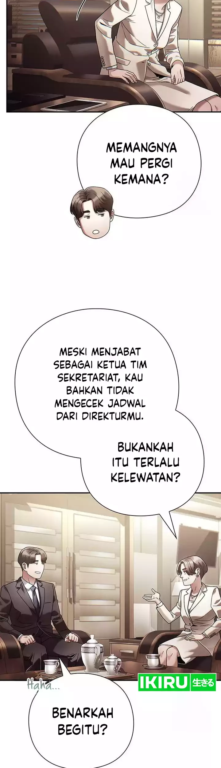 Office Worker Who Sees Fate Chapter 100 - halaman 23