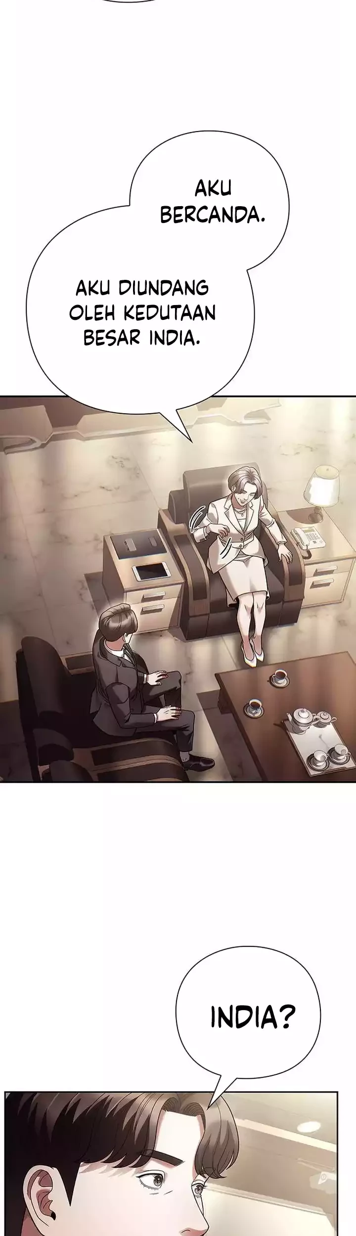 Office Worker Who Sees Fate Chapter 100 - halaman 24