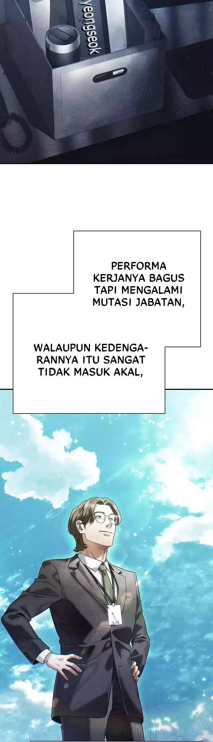 Office Worker Who Sees Fate Chapter 100 - halaman 47